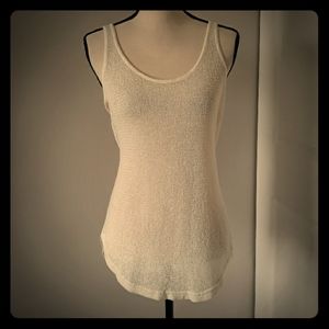 AMERICAN EAGLE WHITE KNITTED LADIES BLOUSE